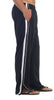 Gioberti Mens Track Running Sport Athletic Pants, Elastic Waist, Zip Bottom