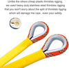 X XBEN Outdoor Climbing Rope 10M(32ft) 20M(64ft) 30M(96ft) 50M(160ft) 70M(230ft) 152M(500FT) 352M(1000FT) Static Rock Climbing Rope for Escape Rope Ice Climbing Equipment Fire Rescue Parachute