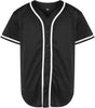 Phoneutrix Blank Plain Hip Hop Hipster Baseball Jersey Button Down Shirts Sports Uniforms Men Women Jersey