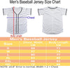 Phoneutrix Blank Plain Hip Hop Hipster Baseball Jersey Button Down Shirts Sports Uniforms Men Women Jersey